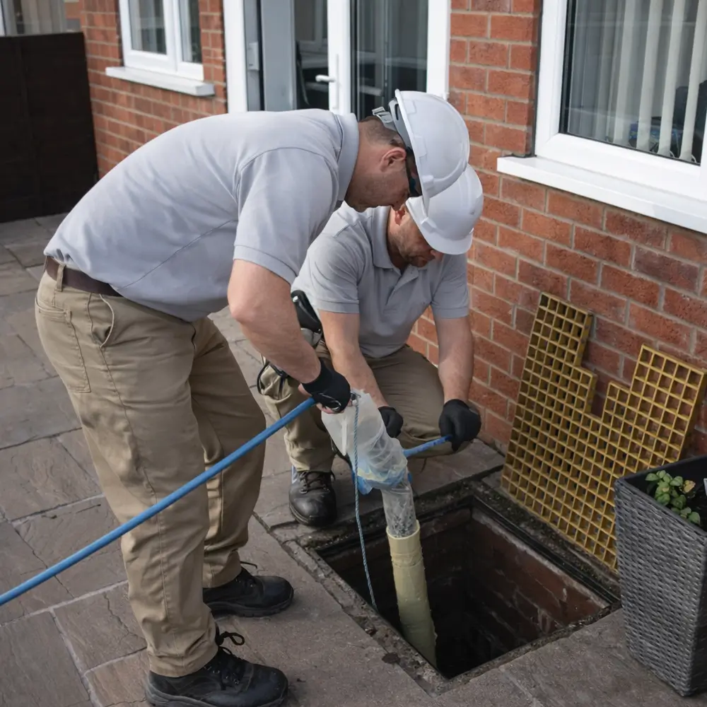 Blocked drain repair service in Penge